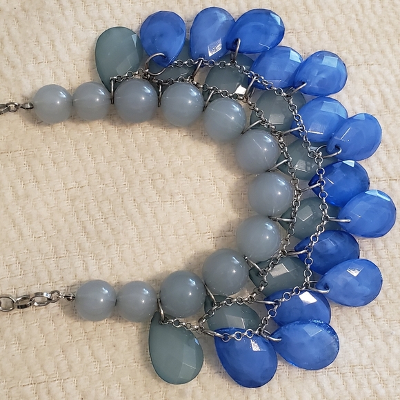 EC Loft Blue Green Necklace - Picture 3 of 4